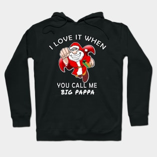 I love it when you call me big papa funny gift Hoodie